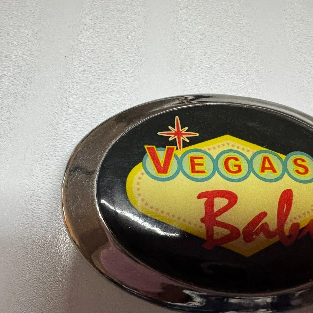 Vintage‎ Vegas Baby Belt Buckle Metal Las Vegas Nevada